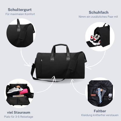 Travel Buddy - Deine faltbare Reisetasche